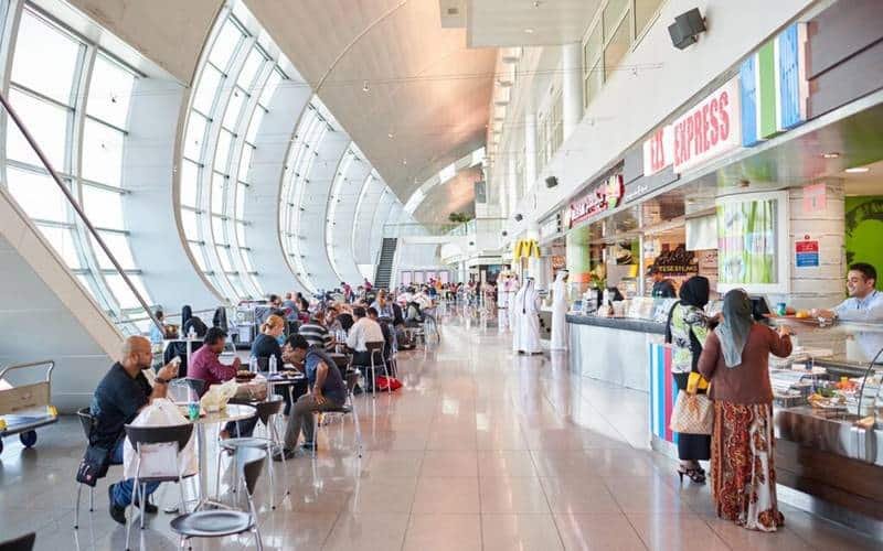 Dubai Airport Terminal 1 dining
