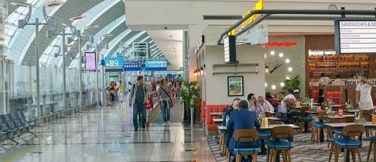 Dubai Airport Terminal Dining Ootions